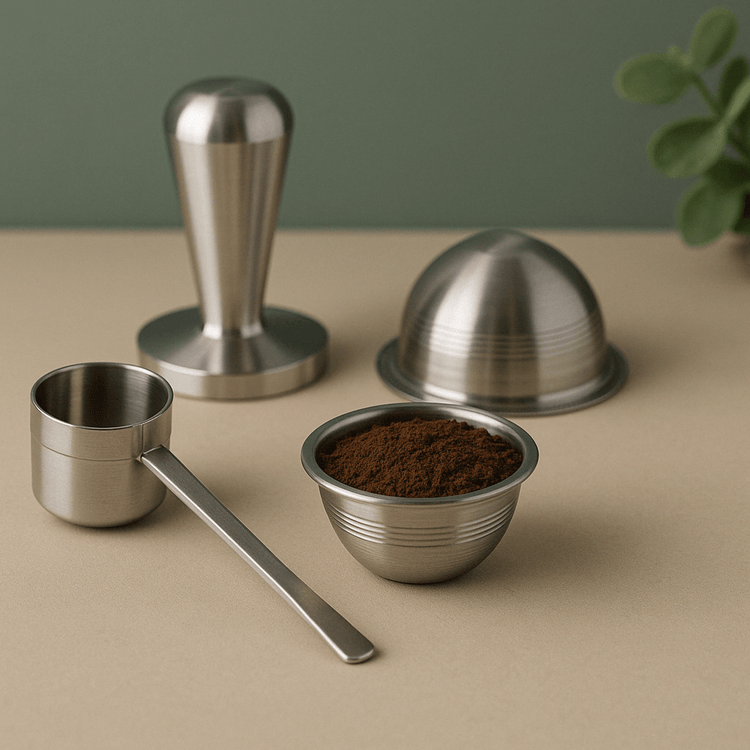 Reusable Coffee Pods For Nespresso Vertuo Plus │ Stainless Steel