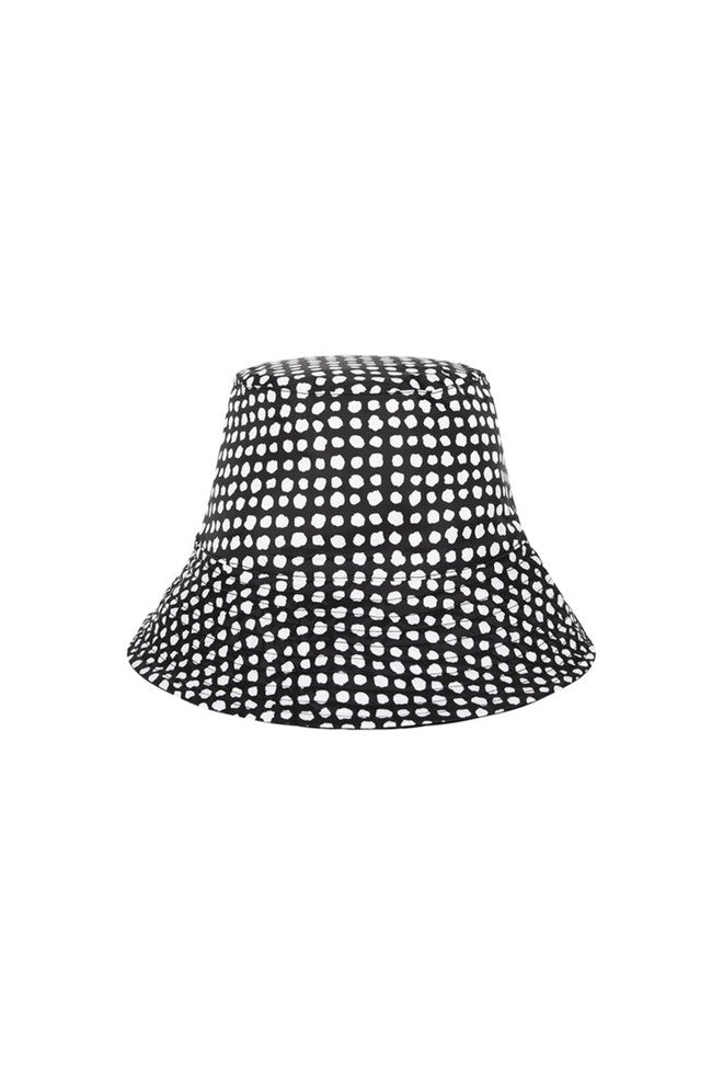 Reversible Bucket Hat - Black & Dalmation
