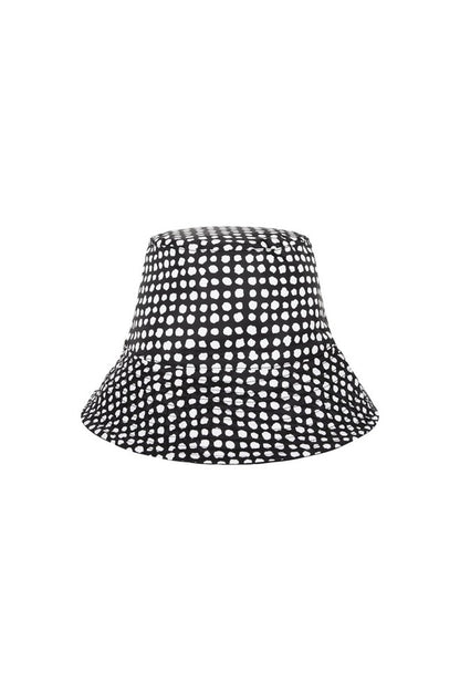 Reversible Bucket Hat - Black & Dalmation