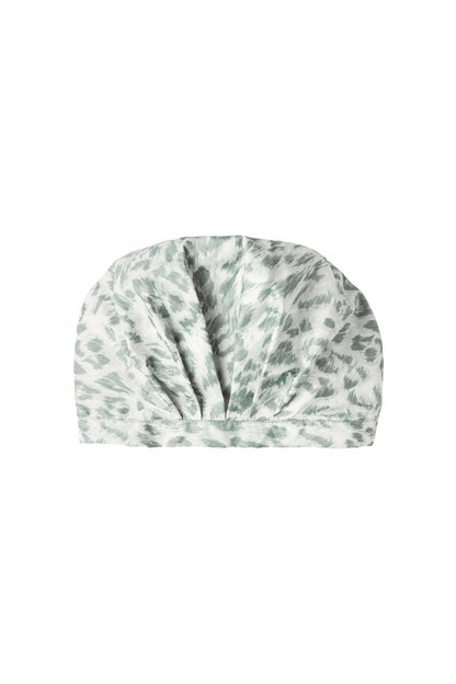 Shower Cap - Leopard Smudge