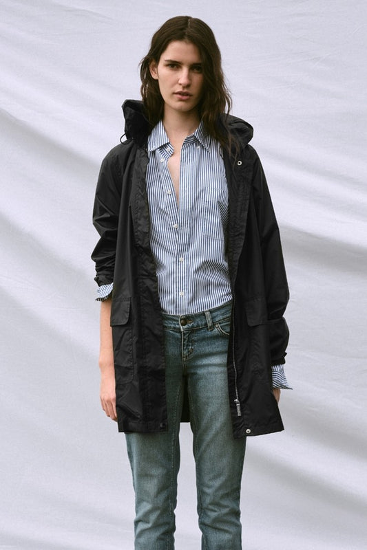 Womens 'anyday' 3/4 Raincoat - Black