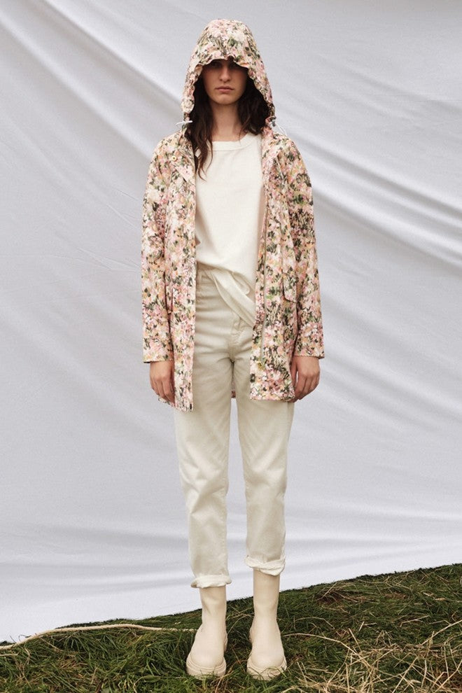 Womens 'anyday' 3/4 Raincoat - Bloom
