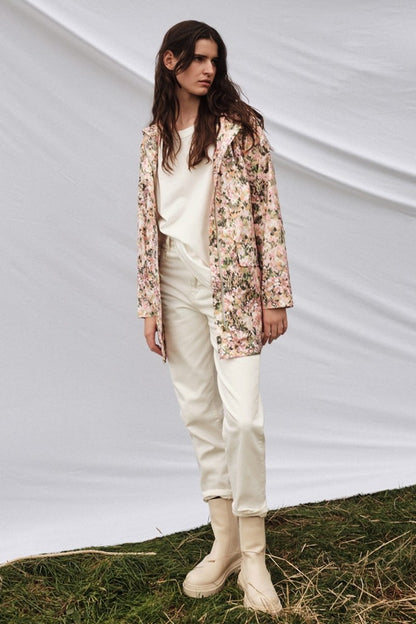 Womens 'anyday' 3/4 Raincoat - Bloom