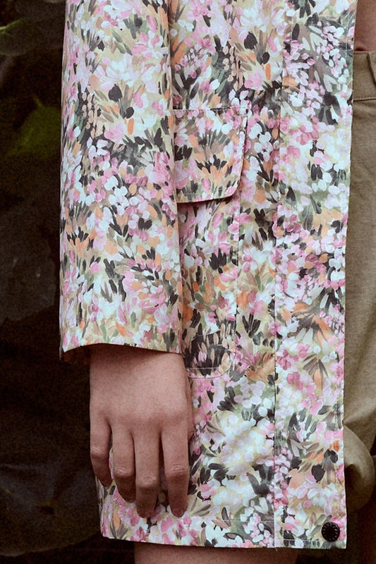 Womens 'anyday' 3/4 Raincoat - Bloom