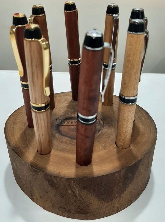 Hand-turned Timber Barrel Pen | Parker Refills | Australian Made