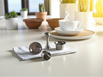 Aldi K-fee®, Caffitaly & Verismo - Reusable Stainless Steel Coffee Capsule | Eco-Friendly Refillable Pod