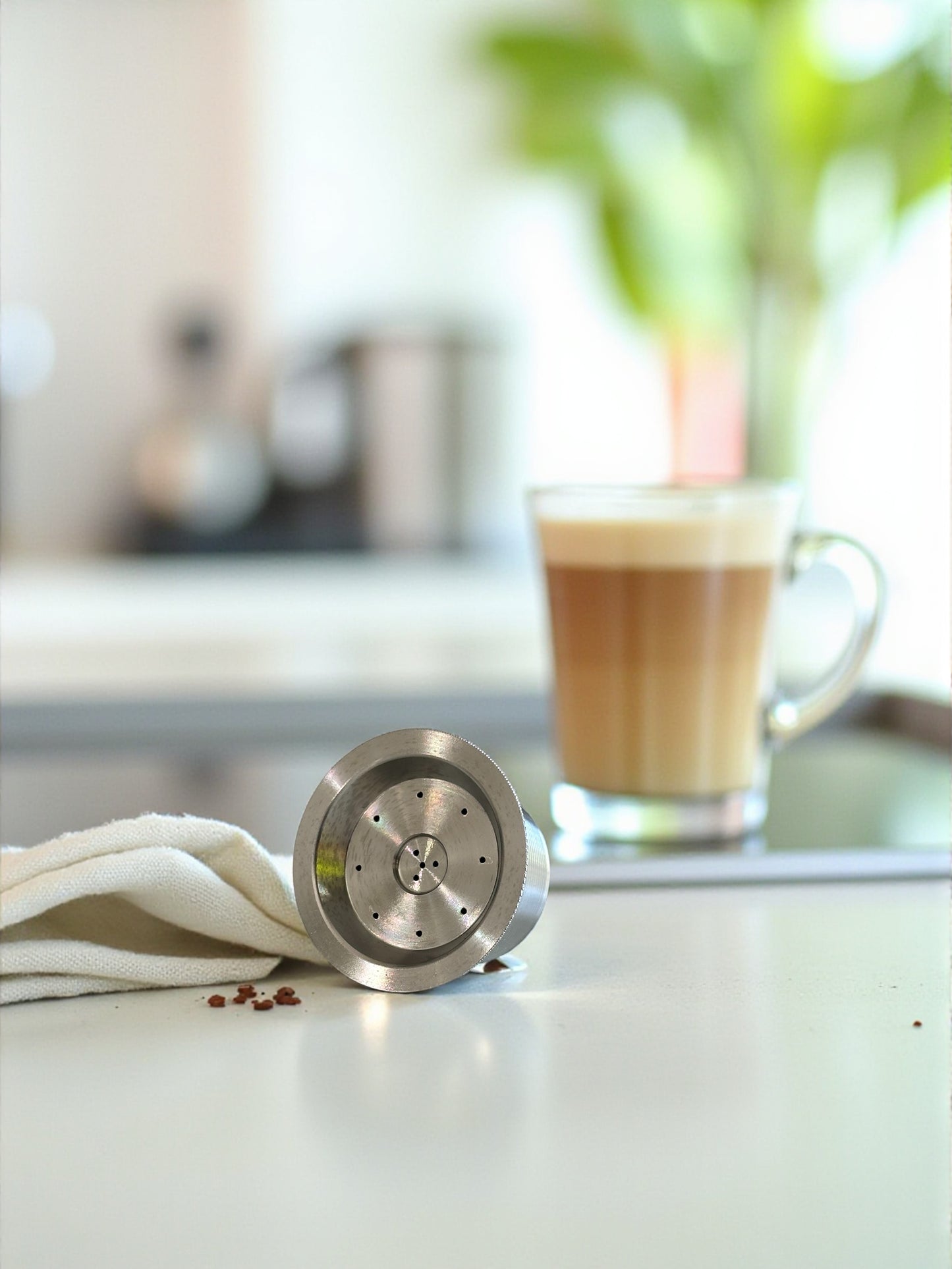 Aldi K-fee®, Caffitaly & Verismo - Reusable Stainless Steel Coffee Capsule | Eco-Friendly Refillable Pod