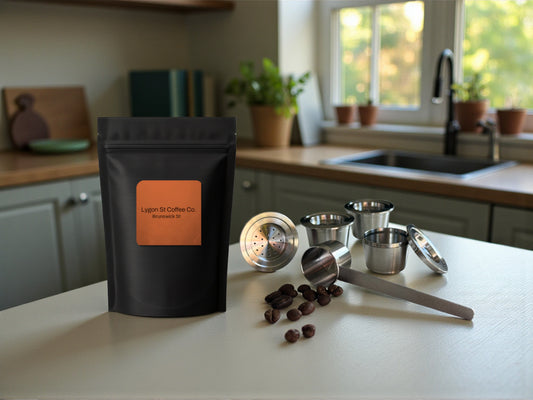 Espressotoria Reusable Coffee Pods - Family  pack | Stainless Steel Capsules & Accessories Set