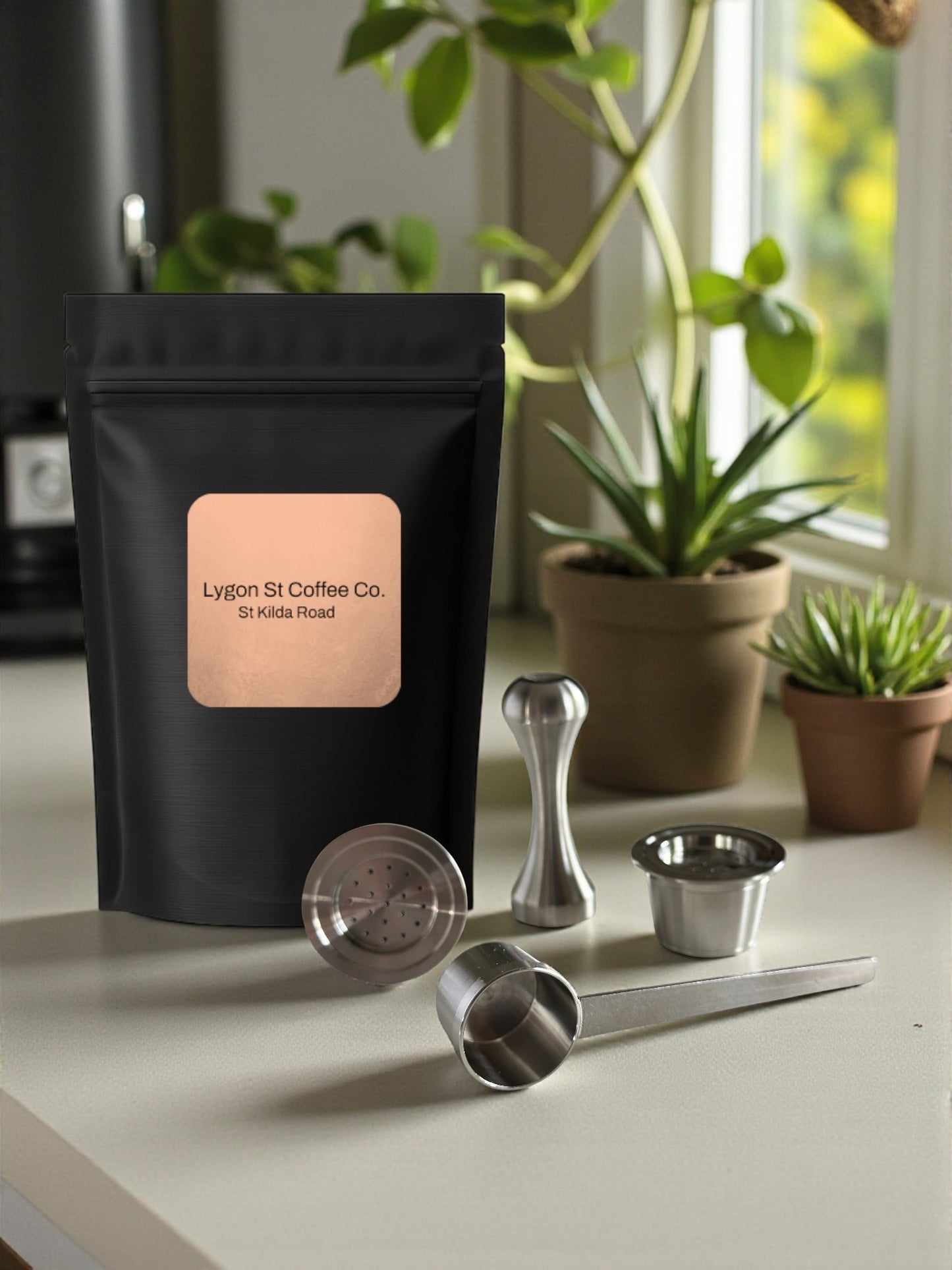 Espressotoria Reusable Coffee Pods - Starter pack | Stainless Steel Refillable Capsules & Accessories