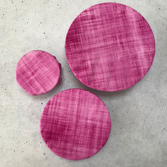 Bowl cover set - Rhubarb