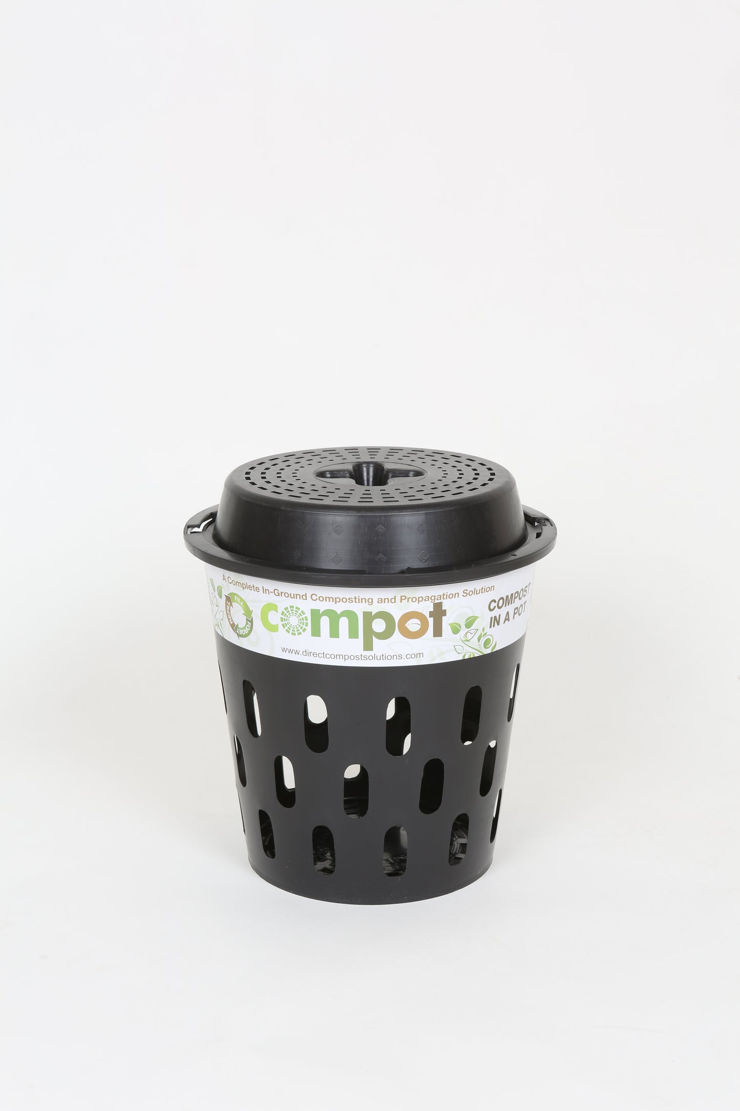 Black Recycled Compot | 5L Compost Bin