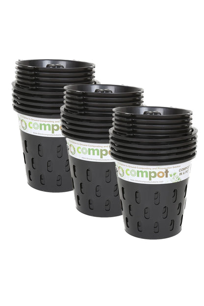 Black Recycled Compot | 5L Compost Bin