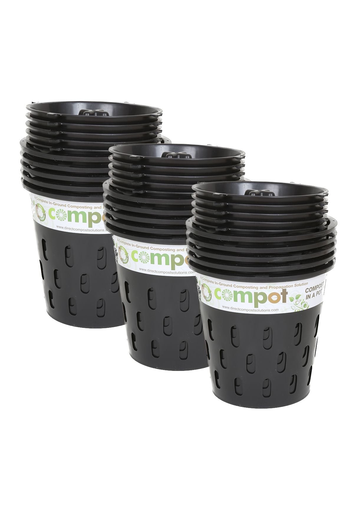 Black Recycled Compot | 5L Compost Bin