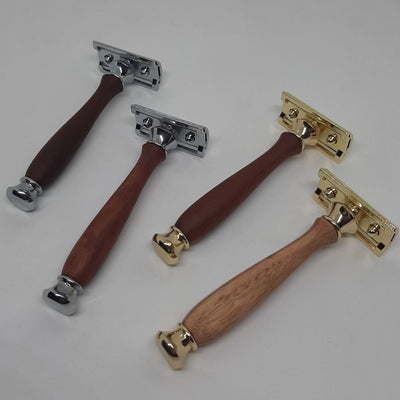 Hand-turned Timber Safety Razor | Reduce Plastic | Australian Made