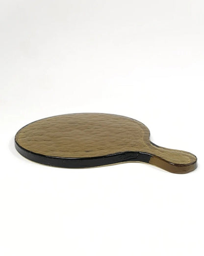 Serving Board - Hammered Glass - Round