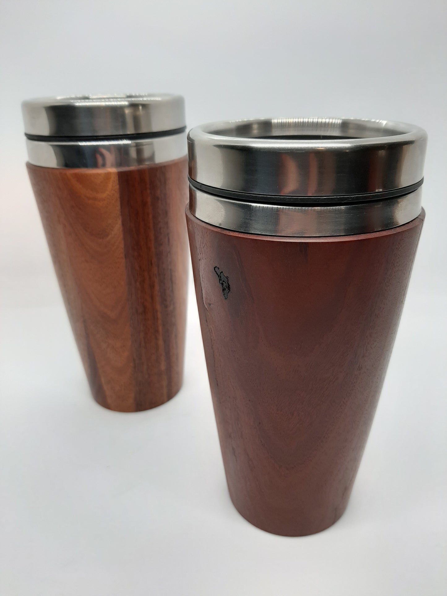Hand-turned Timber Coffee Travel Mug | Insulated | Australian Made
