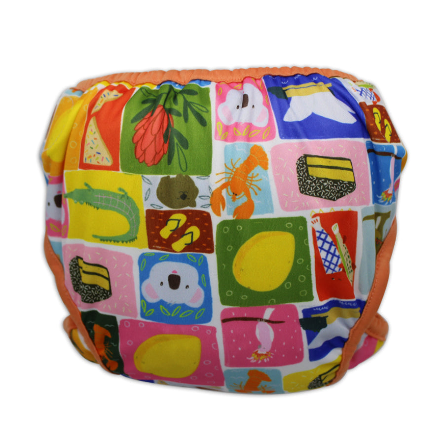 Adjustable Reusable Swim Nappy and Wet Bag