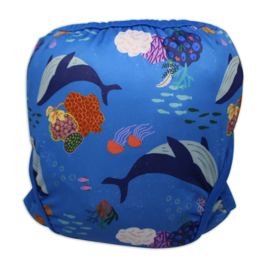 Adjustable Reusable Swim Nappy and Wet Bag