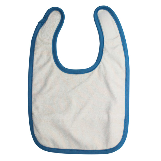Stay-dry Baby Bib - Tiger Blue Orange