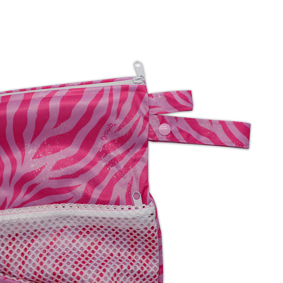 Stay-dry Zip Wet Bag – Tiger Pink