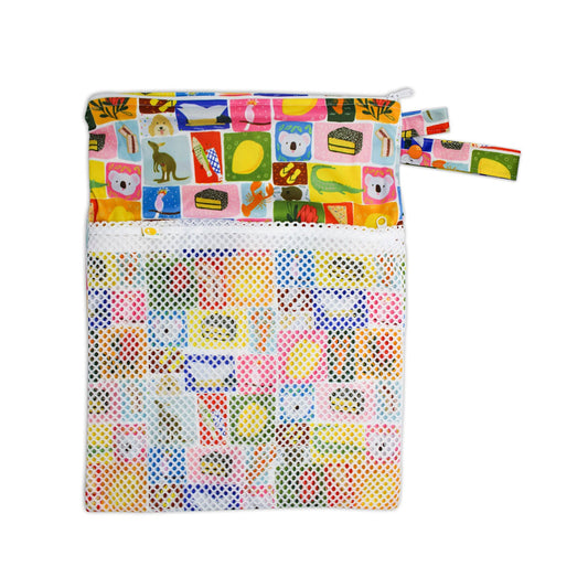 Stay-dry Zip Wet Bag - Medium - Aussie Icons | Tyoub x Suki McMaster