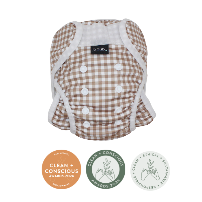 Adjustable Reusable Swim Nappy and Wet Bag
