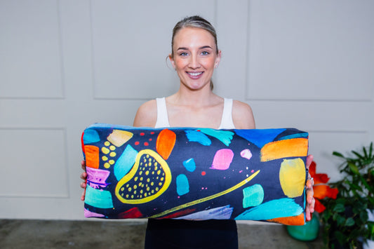 Yoga Bolster | Recycled Microsuede | Limited Edition