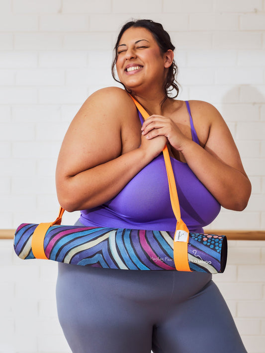Washable Workout Mat - Oorunye | Collab Hayley Pearson x Wild Mingo
