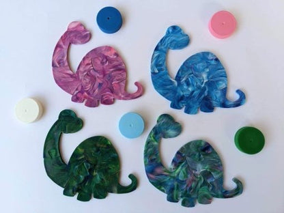 Recycled Plastic Dinosaur Puzzle│Stegosaurus, T-Rex & More│Kids 5+
