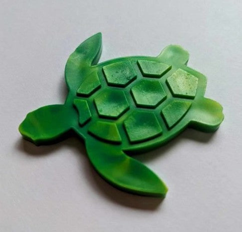 Recycled Plastic Turtle Fridge Magnets│Set of 4│Handmade in Australia
