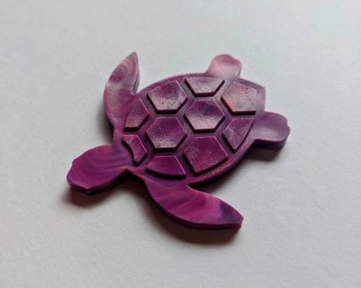 Recycled Plastic Turtle Fridge Magnets│Set of 4│Handmade in Australia