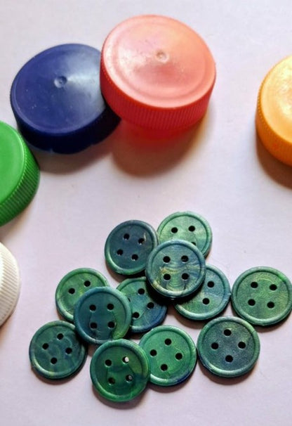 Recycled Plastic Buttons│Australian Made│20mm│10 Pack