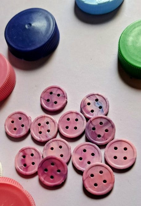 Recycled Plastic Buttons│Australian Made│20mm│10 Pack