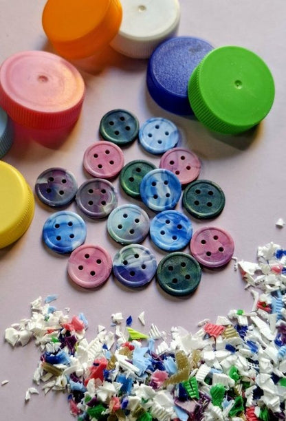 Recycled Plastic Buttons│Australian Made│20mm│10 Pack