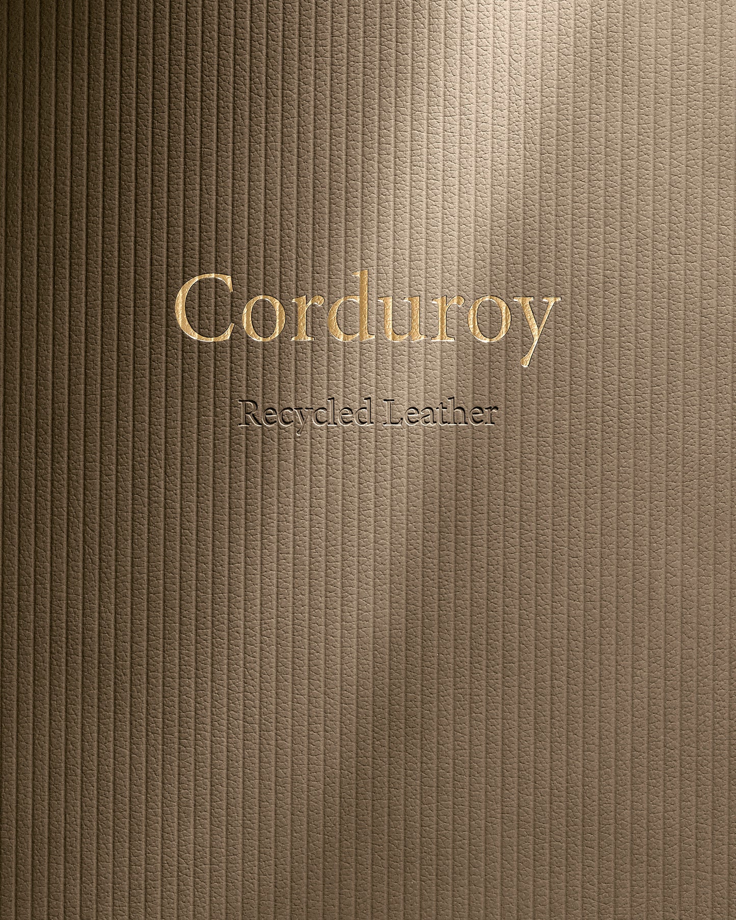 Recycled Leather Table Mat 4pk - Square | Corduroy | Handcrafted Denmark