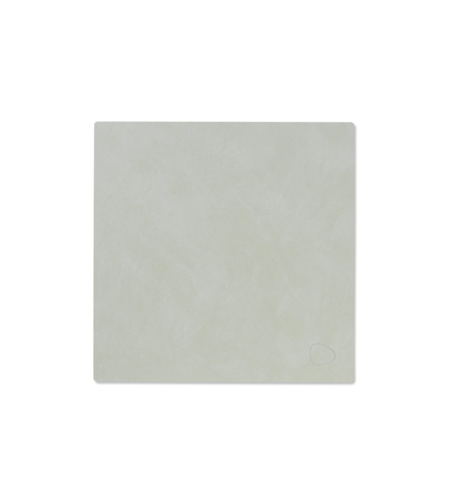 Recycled Leather Table Mat 4pk - Circle | Nupo | Handcrafted Denmark