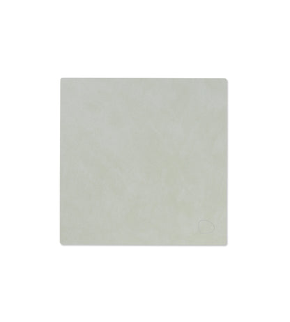 Recycled Leather Table Mat 4pk - Circle | Nupo | Handcrafted Denmark