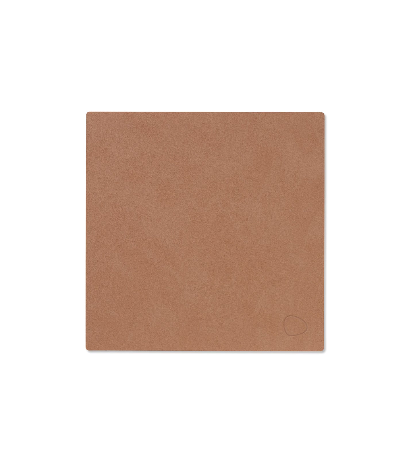 Recycled Leather Table Mat 4pk - Circle | Nupo | Handcrafted Denmark