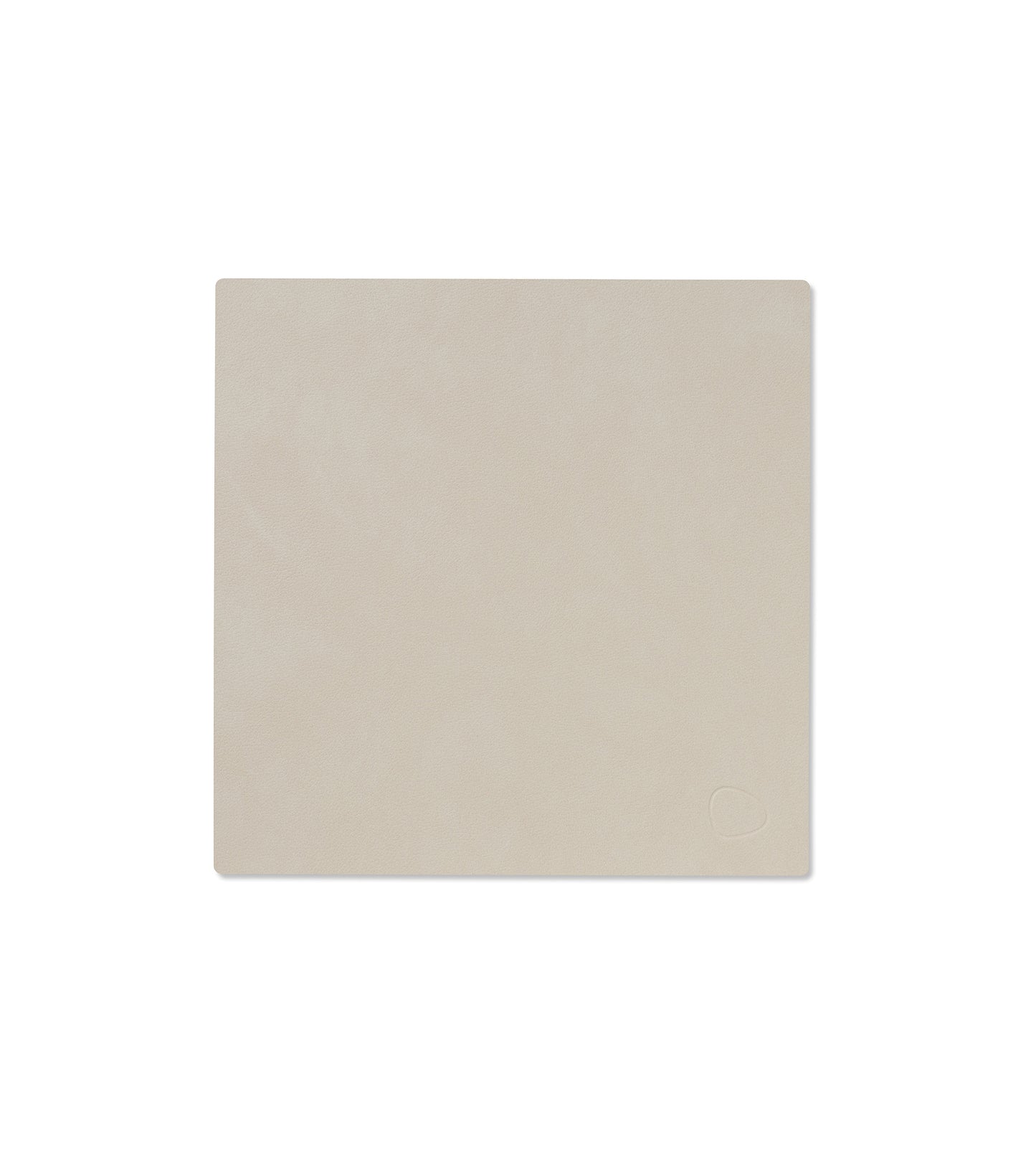 Recycled Leather Table Mat 4pk - Circle | Nupo | Handcrafted Denmark