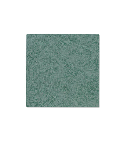 Recycled Leather Table Mat 4pk - Circle | Hippo | Handcrafted Denmark