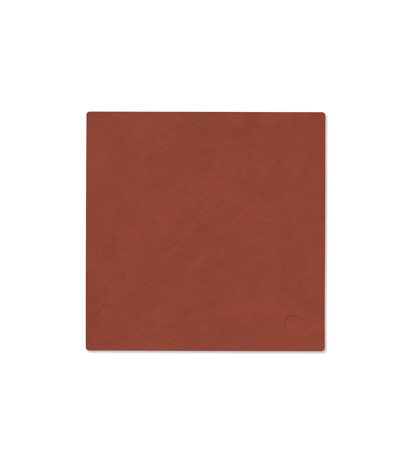 Recycled Leather Table Mat 4pk - Circle | Nupo | Handcrafted Denmark