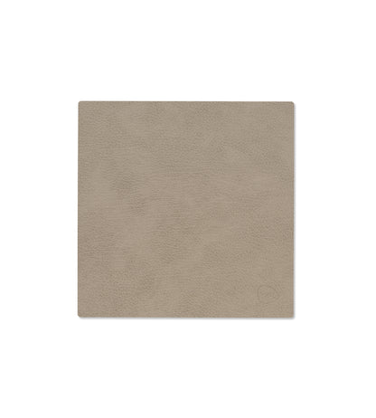 Recycled Leather Table Mat 4pk - Circle | Hippo | Handcrafted Denmark