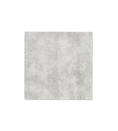 Recycled Leather Table Mat 4pk - Circle | Hippo | Handcrafted Denmark