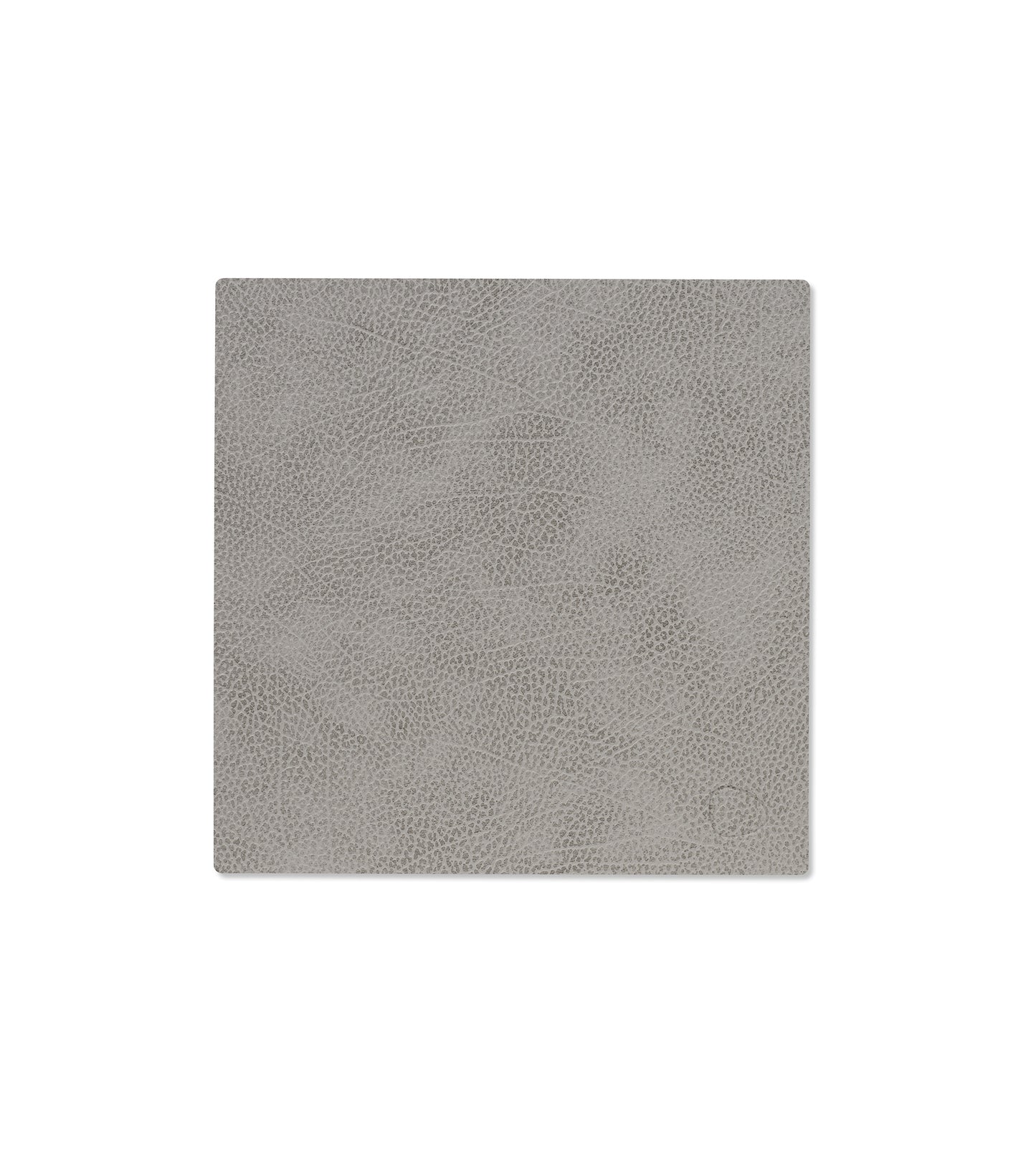 Recycled Leather Table Mat 4pk - Circle | Hippo | Handcrafted Denmark