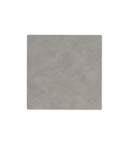 Recycled Leather Table Mat 4pk - Circle | Hippo | Handcrafted Denmark