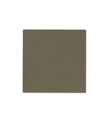 Recycled Leather Table Mat 4pk - Circle | Nupo | Handcrafted Denmark
