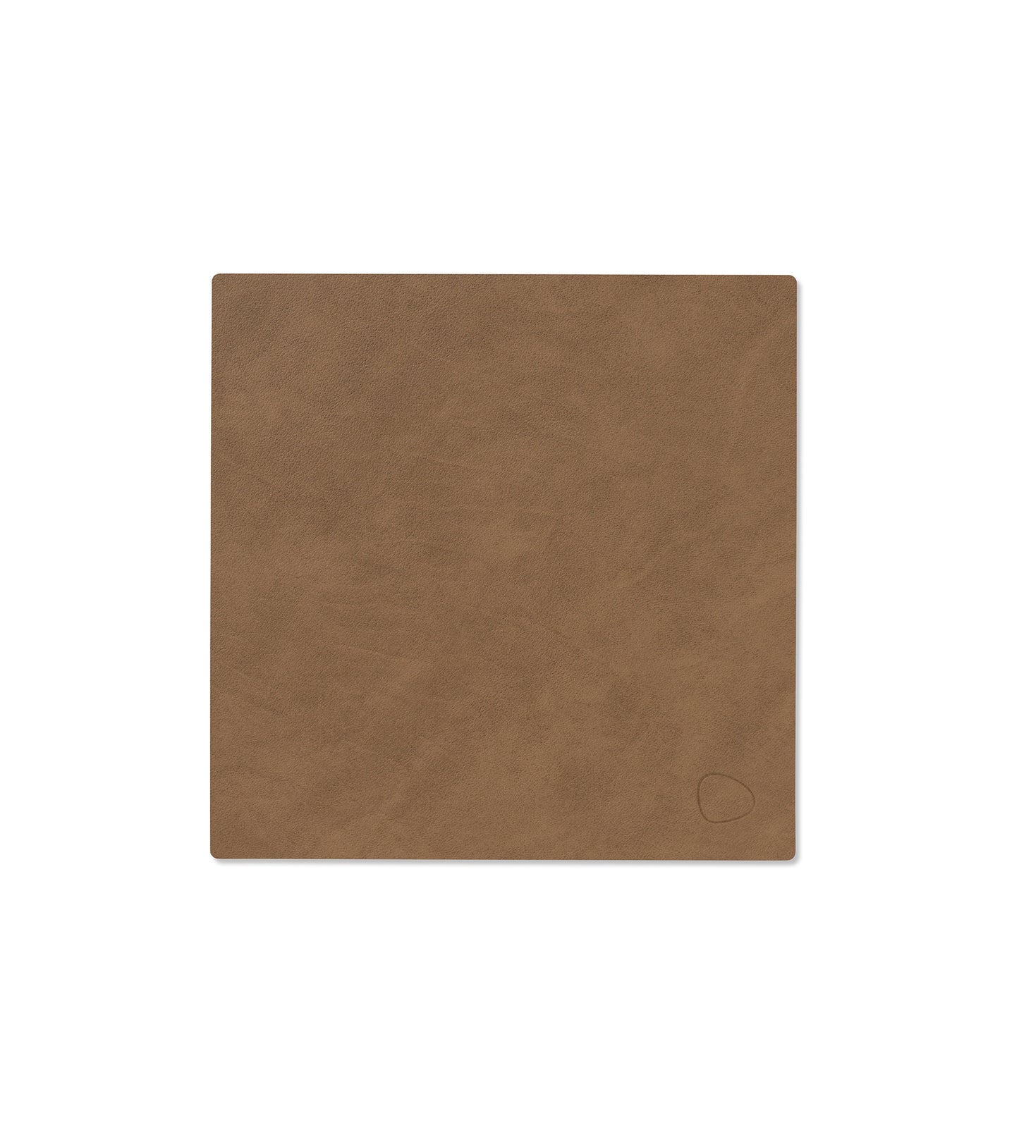 Recycled Leather Table Mat 4pk - Circle | Nupo | Handcrafted Denmark