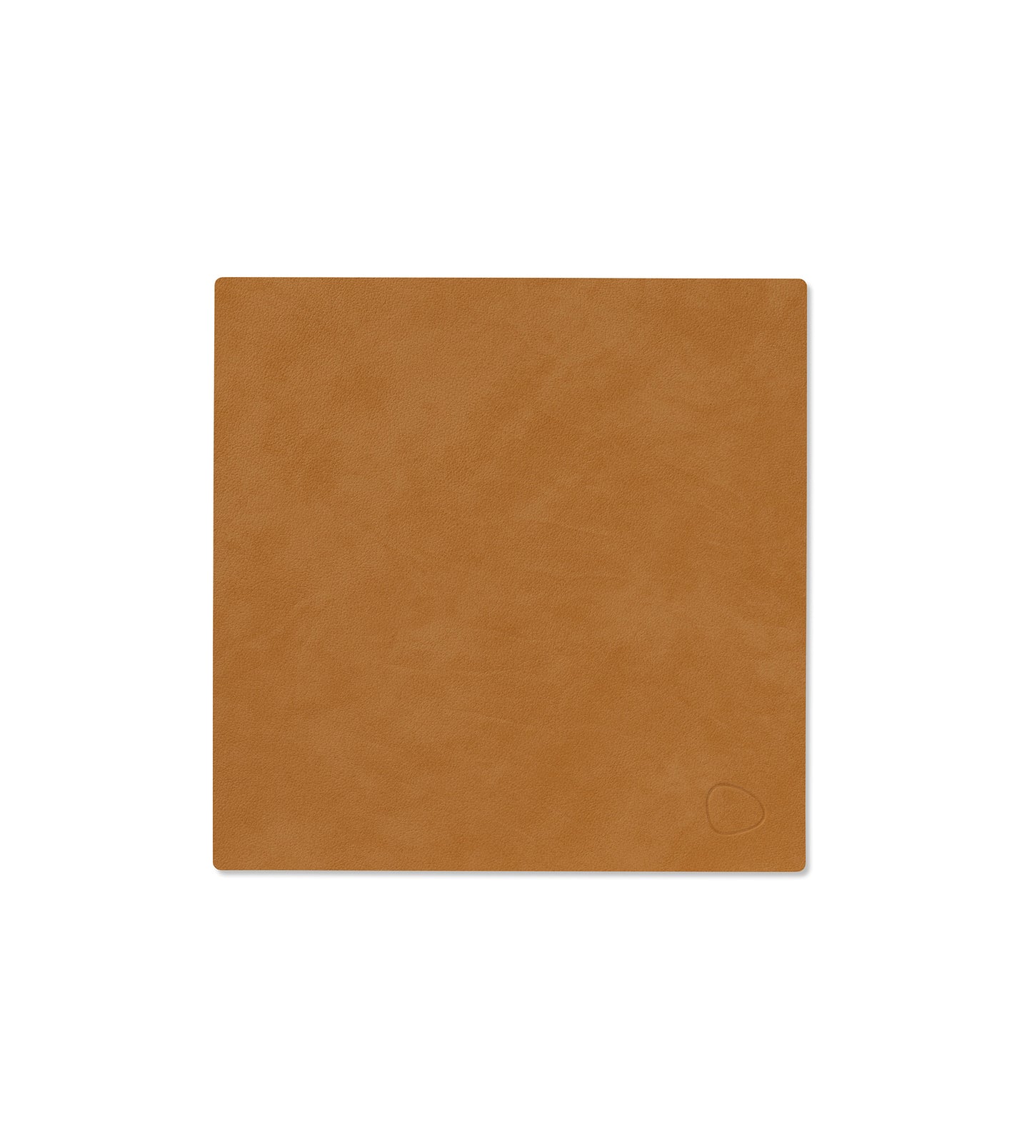 Recycled Leather Table Mat 4pk - Circle | Nupo | Handcrafted Denmark