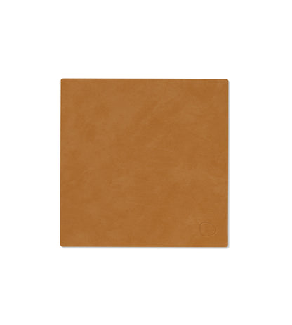 Recycled Leather Table Mat 4pk - Circle | Nupo | Handcrafted Denmark