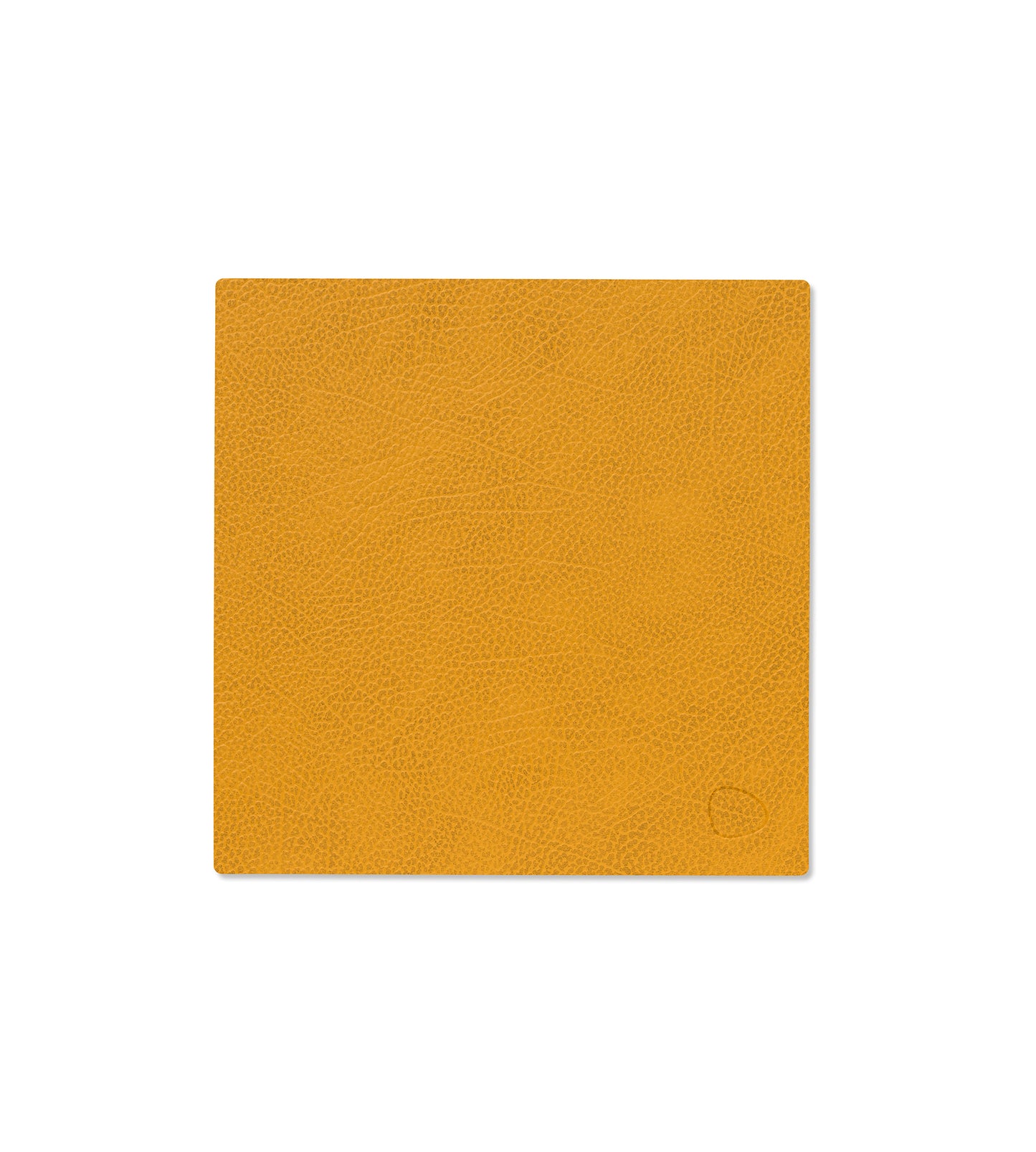 Recycled Leather Table Mat 4pk - Circle | Hippo | Handcrafted Denmark